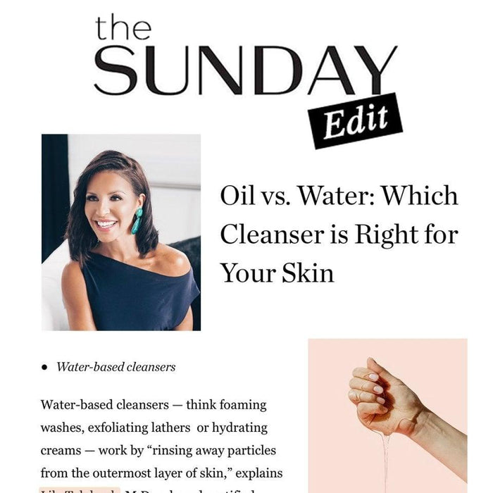 Oil vs. Water: Which Cleanser is Right for Your Skin | Derm to Door