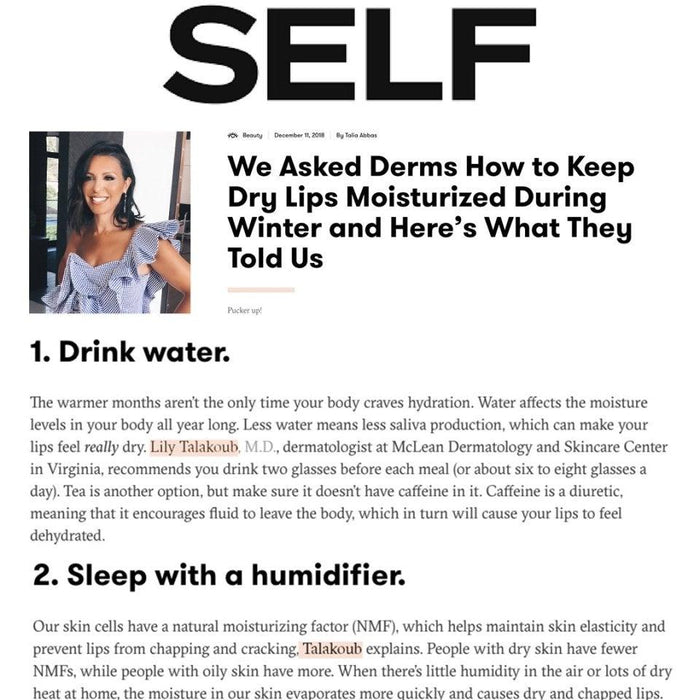 We Asked Derms How to Keep Dry Lips Moisturized During Winter and Here’s What They Told Us | Derm to Door