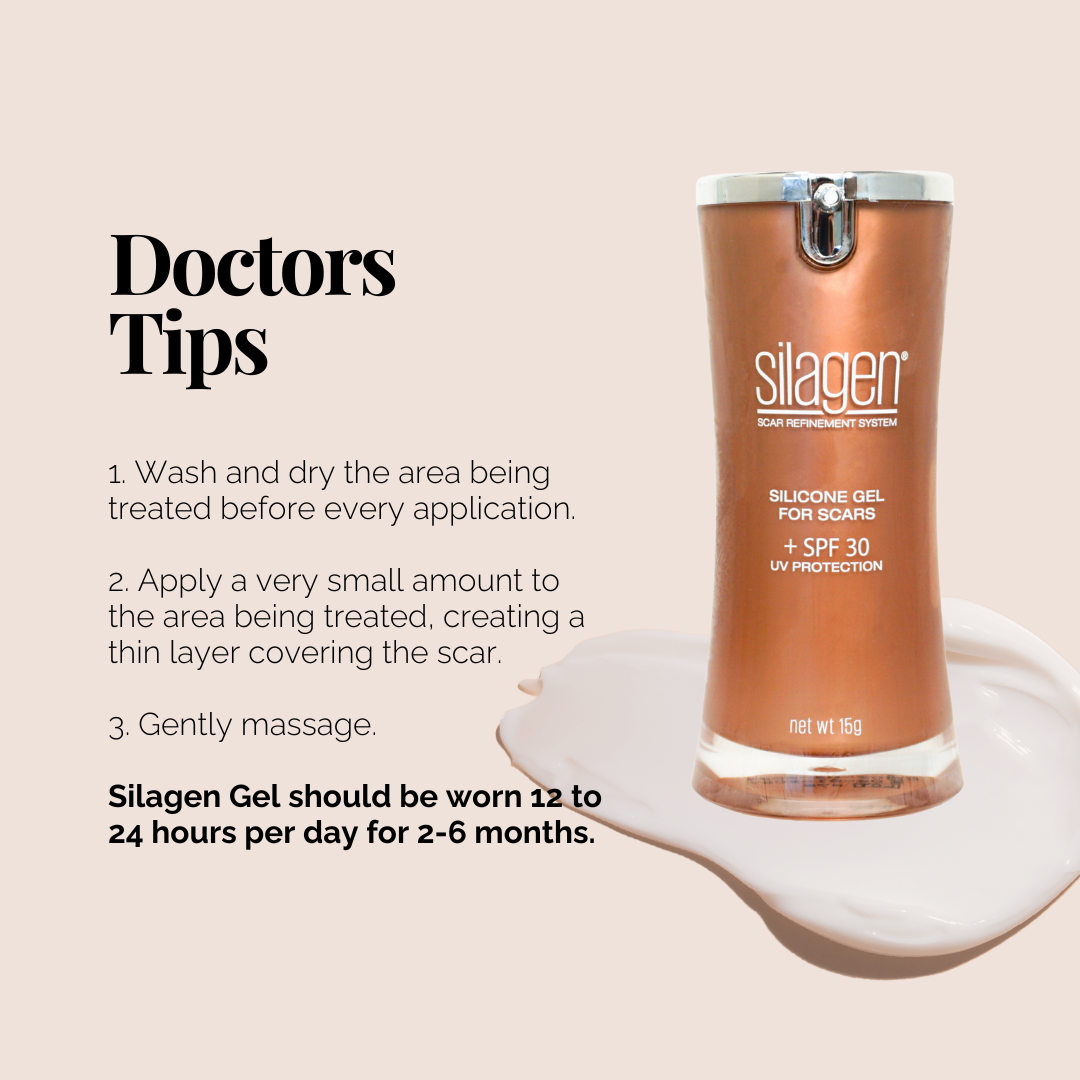 Silagen Silicone Scar Gel SPF 30 (15g)