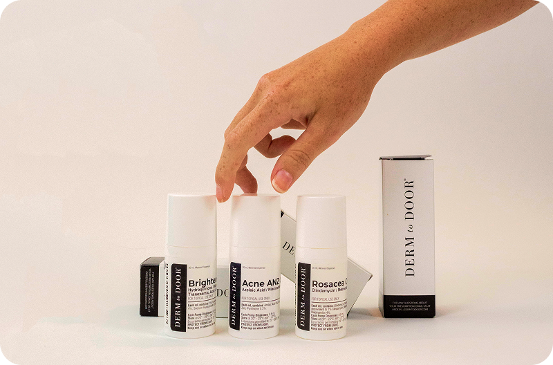 Get prescriptions delivered to your doorstep with ongoing support from your personal dermatologist