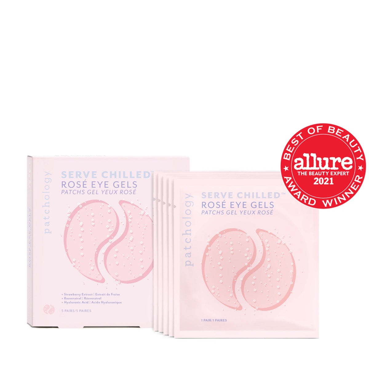 Patchology Serve Chilled Rosé Eye Gels